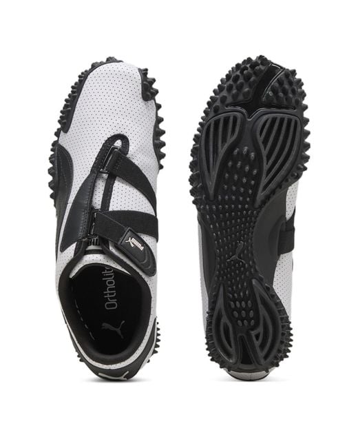 PUMA Black Mostro Perforated Sneakers