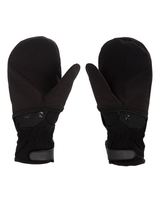 Gelert Black 2-In-1 Walking Gloves for men