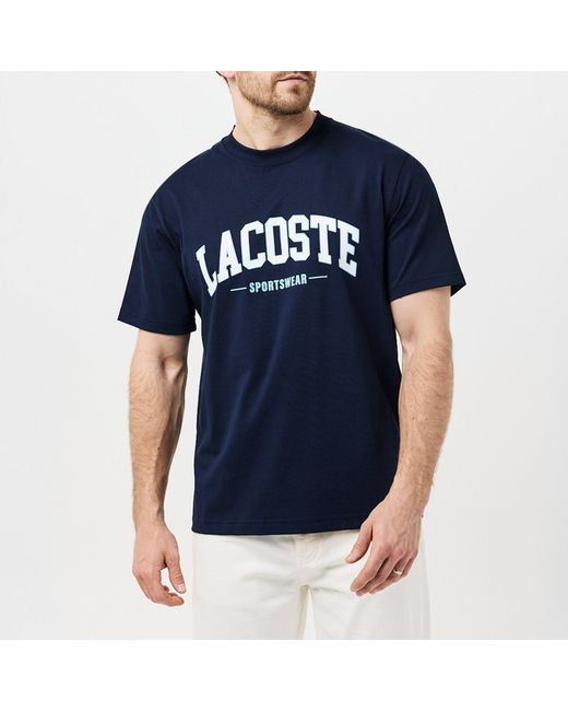 Lacoste Blue Big Logo T-Shirt for men