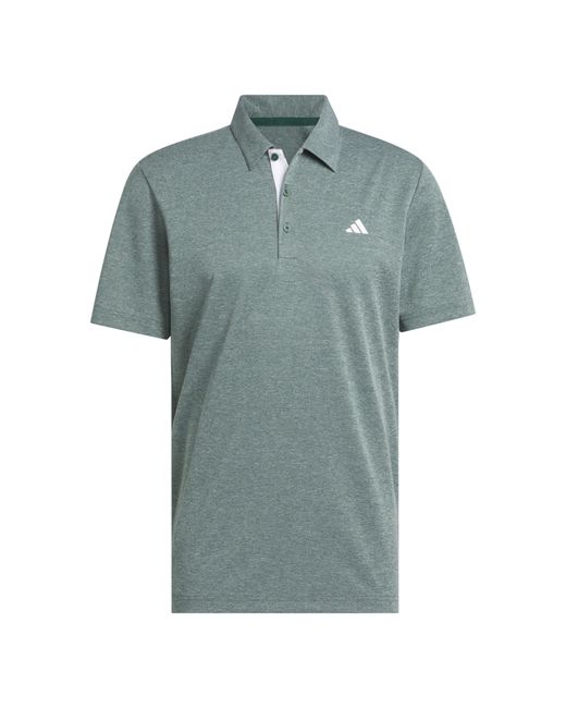 Adidas Green Heather Polo Shirt for men