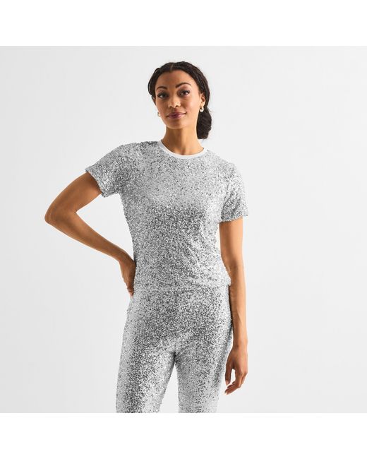 Never Fully Dressed White Regular Fit T-Shirt