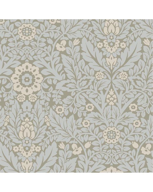 Laura Ashley Gray Delamore Wallpaper