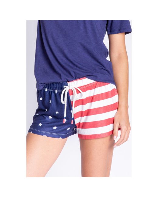 Pj Salvage Blue Rad & Short