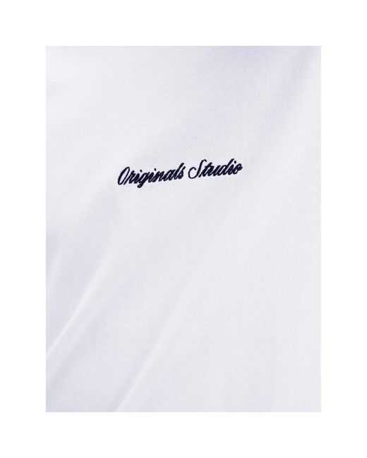 Jack & Jones White Norrebro T-Shirt for men