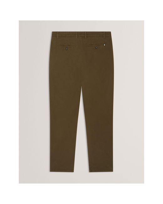 Ted Baker Green Slim Fit Chinos for men
