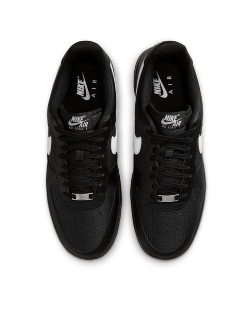 Nike Black Air Force 1 07 Shoes for men