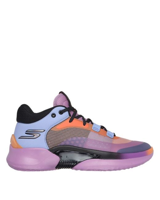 Skechers Purple Basketball Skx Resagrip Trainers for men