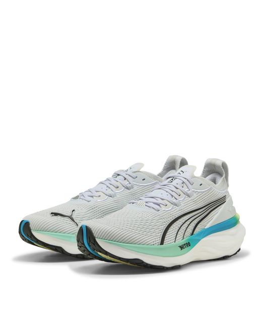 PUMA Blue Foreverrun Nitro 2 Everyday Stable Road Running Shoes for men