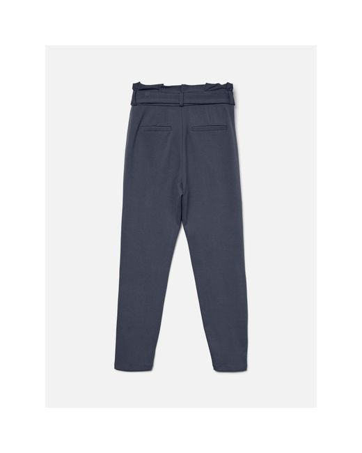 Vero Moda Blue Eva High-Waisted Trousers