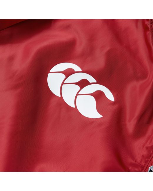Canterbury Red British And Irish Lions 2024 Lightweight Rain Performance Rugby Jacket for men