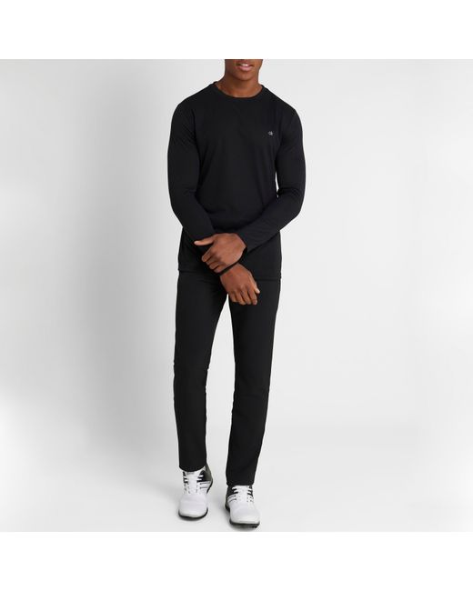 Calvin Klein Black Long Sleeve T-Shirt for men