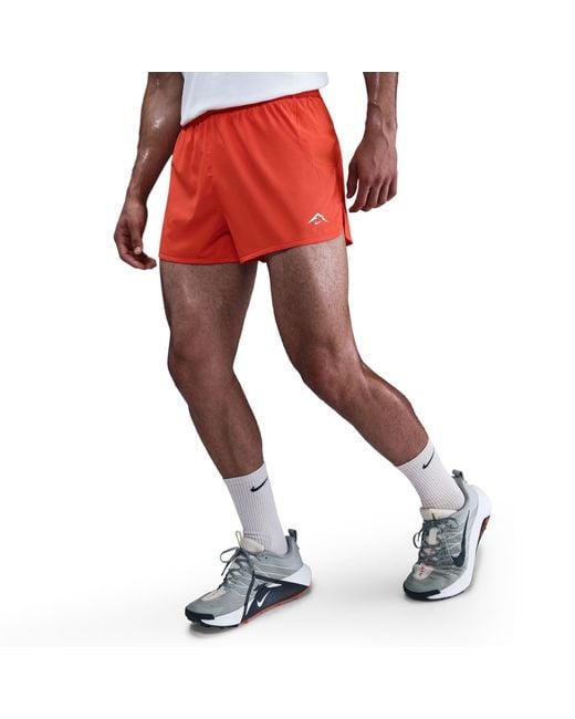 Nike Red Trailwind Short Sn61 for men