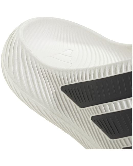 Adidas White Pool Sliders for men