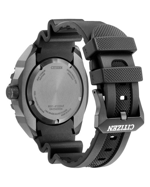 Citizen Black Automatic Promaster Dive Titanium Classic Watch Nb6005-05L for men