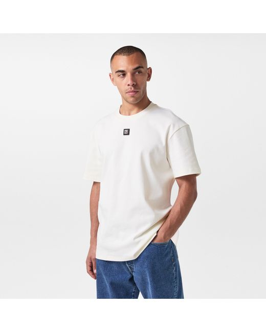 HUGO White Regular Fit Dalile T-Shirt for men