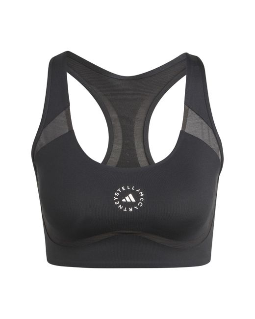Adidas Black Non Wired Medium Impact Sports Bra