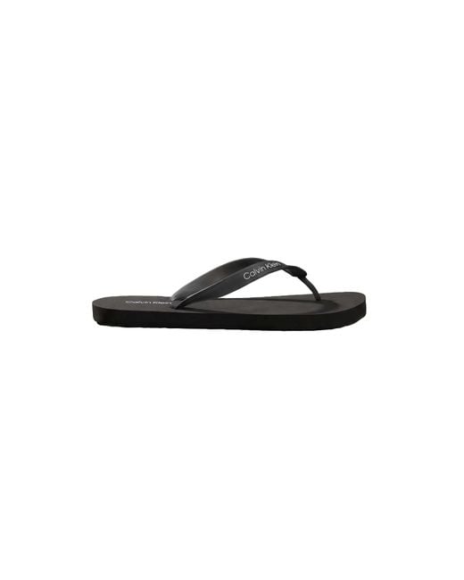 Calvin Klein Black Flip Flops for men
