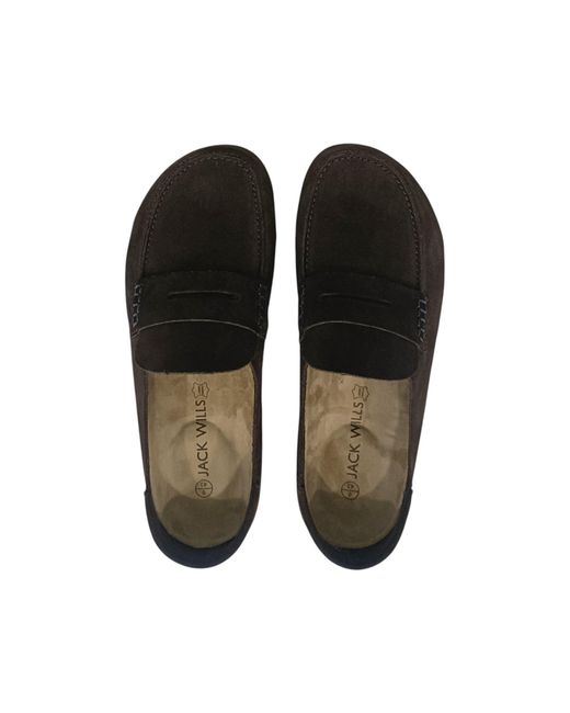 Jack Wills Black Loafer Sandal for men