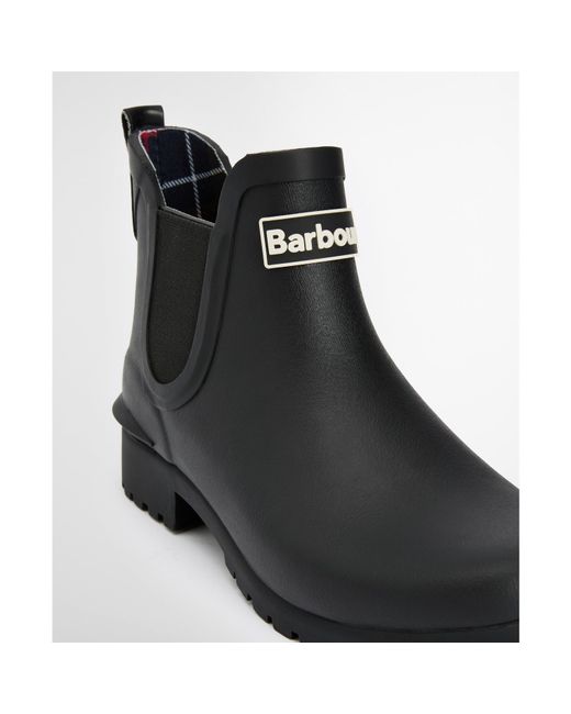 Barbour Purple Wilton Wellingtons