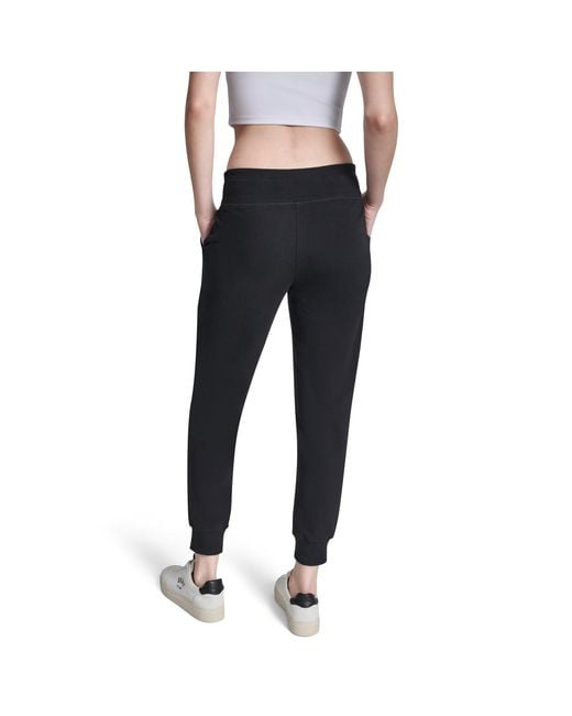 DKNY Black Tape Logo Jog