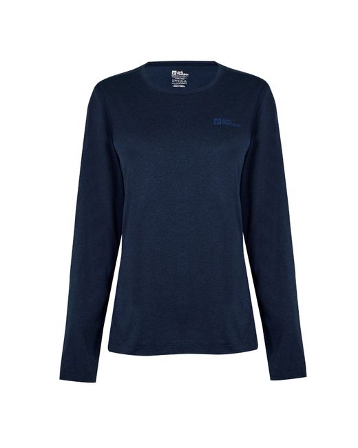 Jack Wolfskin Blue Sky Thermal Long Sleeve Dwr Reflective Short Puffer Jacket