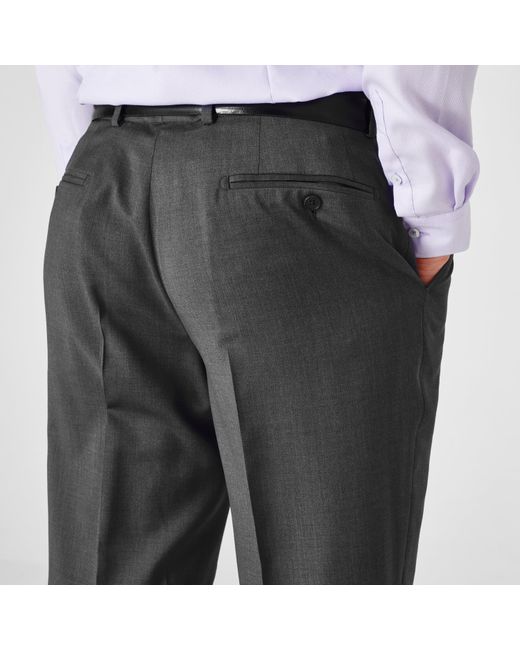 Ted Baker Gray Irvine Trousers for men