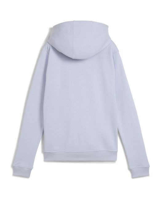PUMA Blue Essential Full Zip Tech Fleece Hoodie