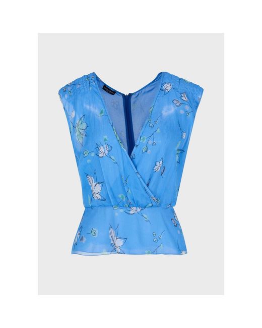 Emporio Armani Blue Top