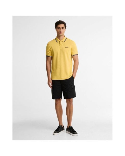 Barbour Yellow Evan Polo Shirt for men