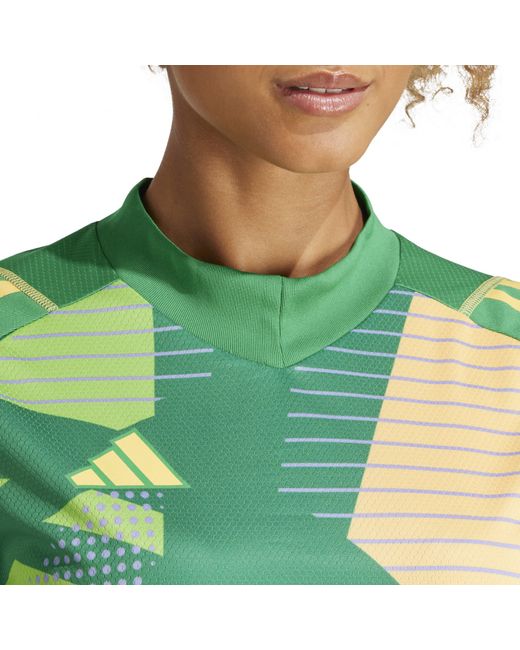 Adidas Green Goalkeeper Top