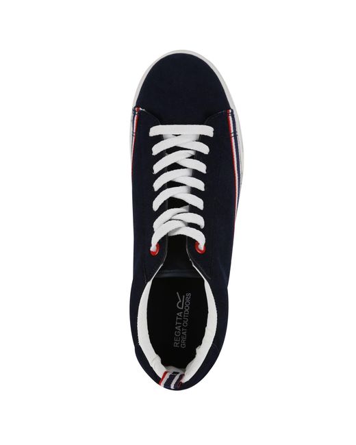 Regatta Blue Stripe Trainer for men