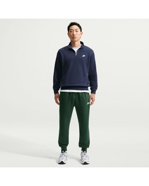 Nike Green Sportswear Club Fleece Jogging Pants for men