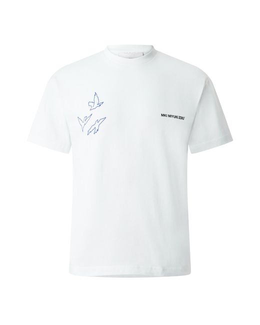 MKI Miyuki-Zoku Blue Flight Oversized T-Shirt for men