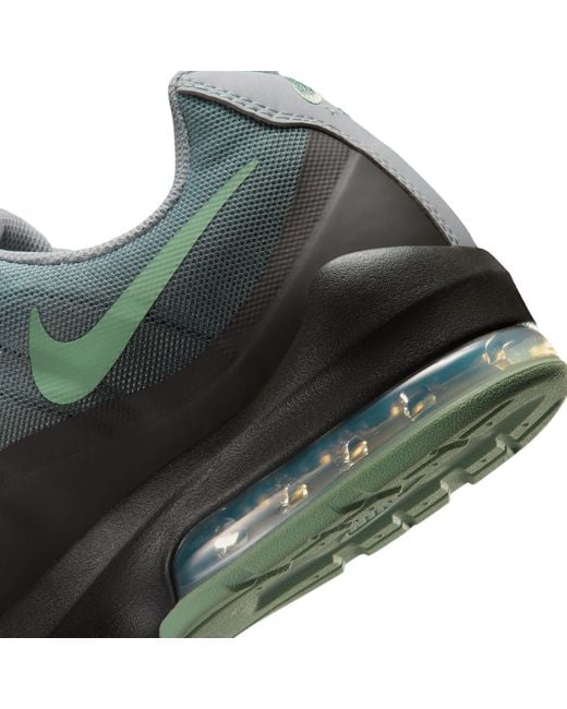 Nike Gray Air Max Invigor Shoes for men