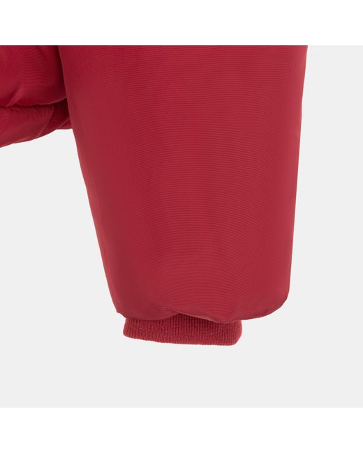 I Saw It First Red Isif Detachable Hood Fur Trim Sherpa Lined Parka