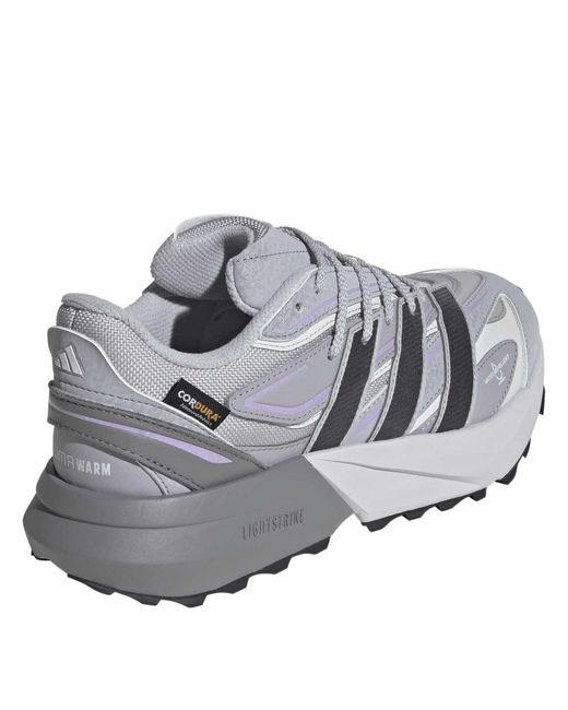 Adidas Gray Lightblaze Runners