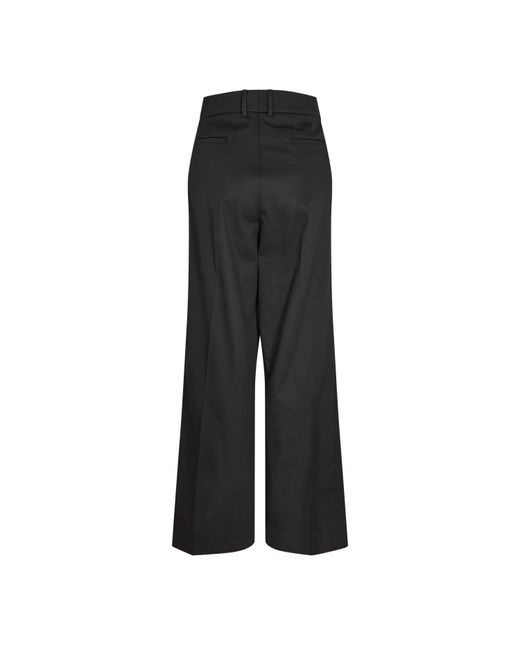 Off-White c/o Virgil Abloh Black Stretch Knitted Trousers