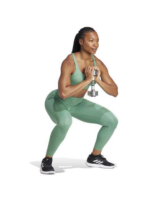 Adidas Green Opme Power Leggings