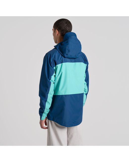Craghoppers Blue Dustin Waterproof Jacket for men