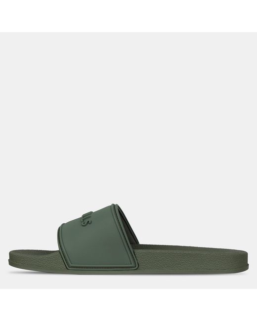 Jack Wills Green Logo Sliders