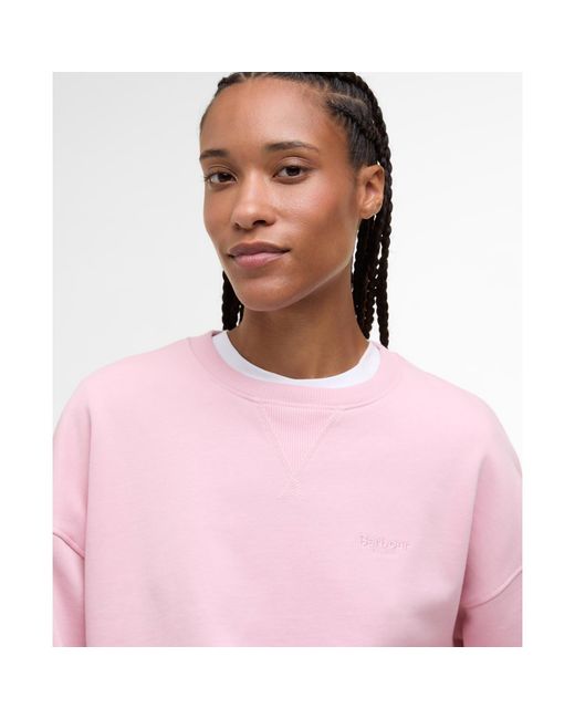 Barbour Pink Rosie Sweatshirt