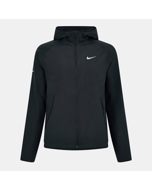 Nike Blue Miler Repel Running Jacket for men