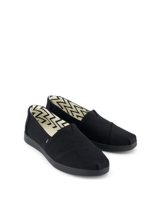 TOMS Black Alpargata Plus Shoe