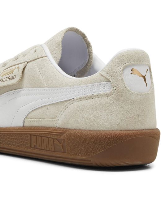 PUMA White Palermo Trainers
