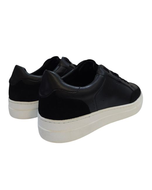 Loyalti Black Braid Low-Top Trainers for men