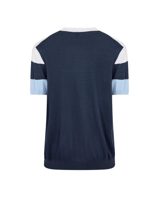 Boss Blue Tramonte Knitted Top for men