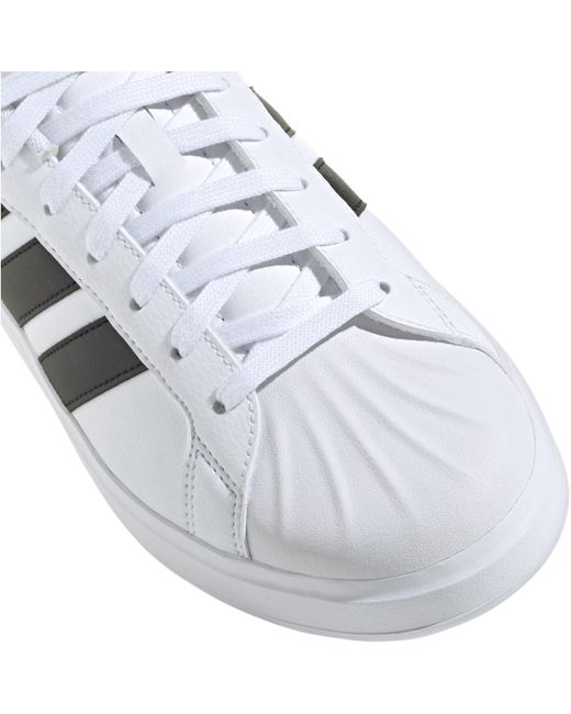 Adidas Gray Street Talk Low-Top Trainers for men