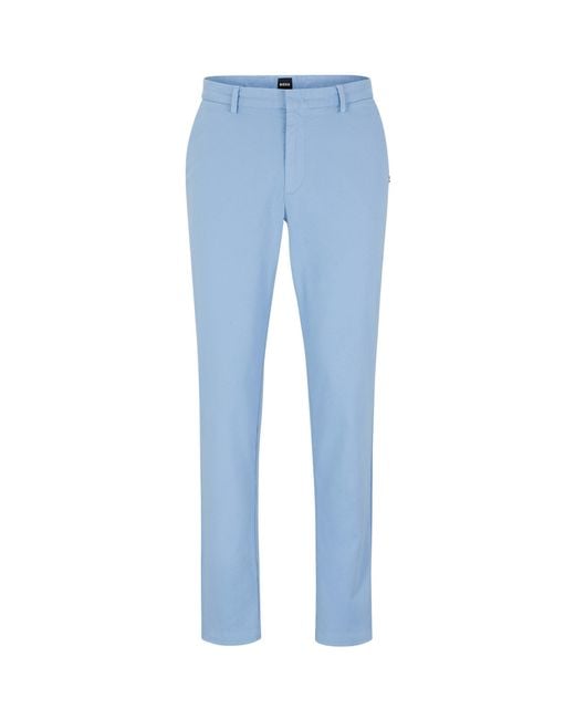 Boss Blue Kaito Slim Fit Chinos Trousers for men