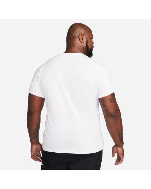 Nike White M Nsw Tee Just Do It Swoosh for men