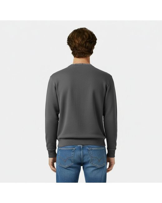 Jack Wills Green Jacquard Crew Sweatshirt for men